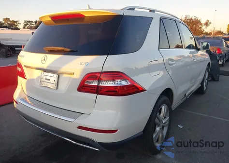 2013 Mercedes-Benz Ml 350 from USA, damaged, VIN 4JGDA5JB5DA149320